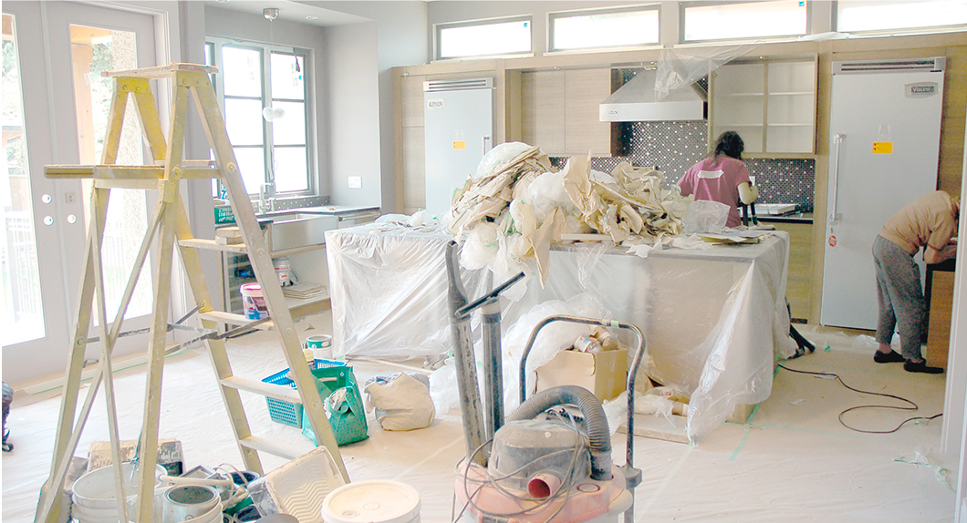 Уборка кухни